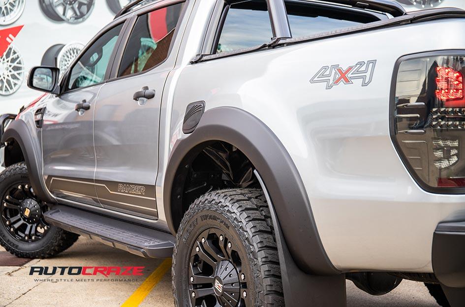 FORD RANGER MONSTER XD MATTE BLACK